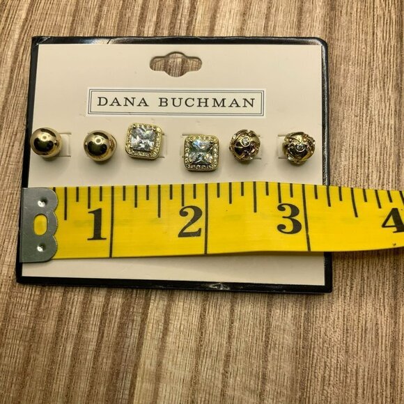 Dana Buchman NWOT Stud Earrings - Picture 5 of 5